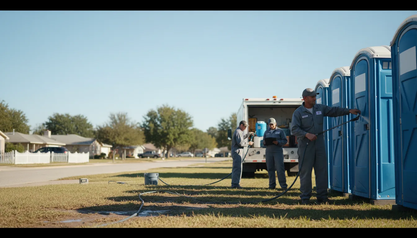 Long-Term Portable Toilet Rental in Winslow, AZ near me